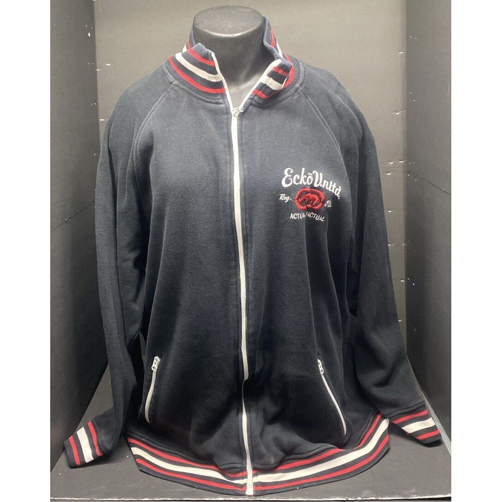 Echo‎ Unltd Embroidered Rhino Jacket 3XB Streetwear Rap Hip Hop
